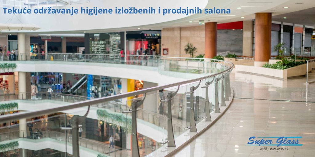 Tekuće održavanje higijene izložbenih i prodajnih salona