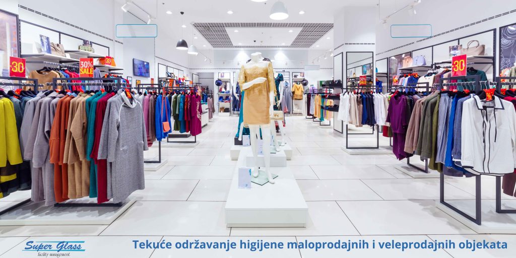 Tekuće održavanje higijene maloprodajnih i veleprodajnih objekata