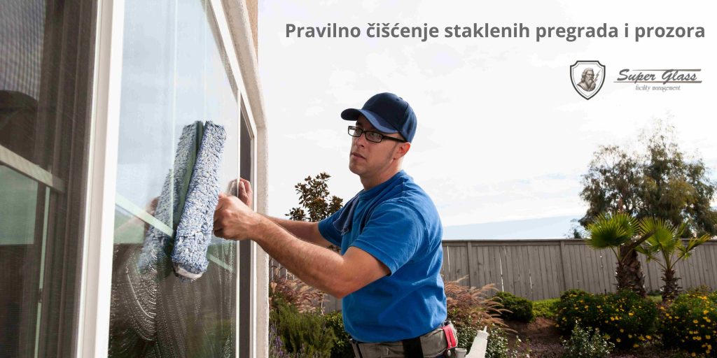 Pravilno čišćenje staklenih pregrada i prozora u kancelarijskim zgradama